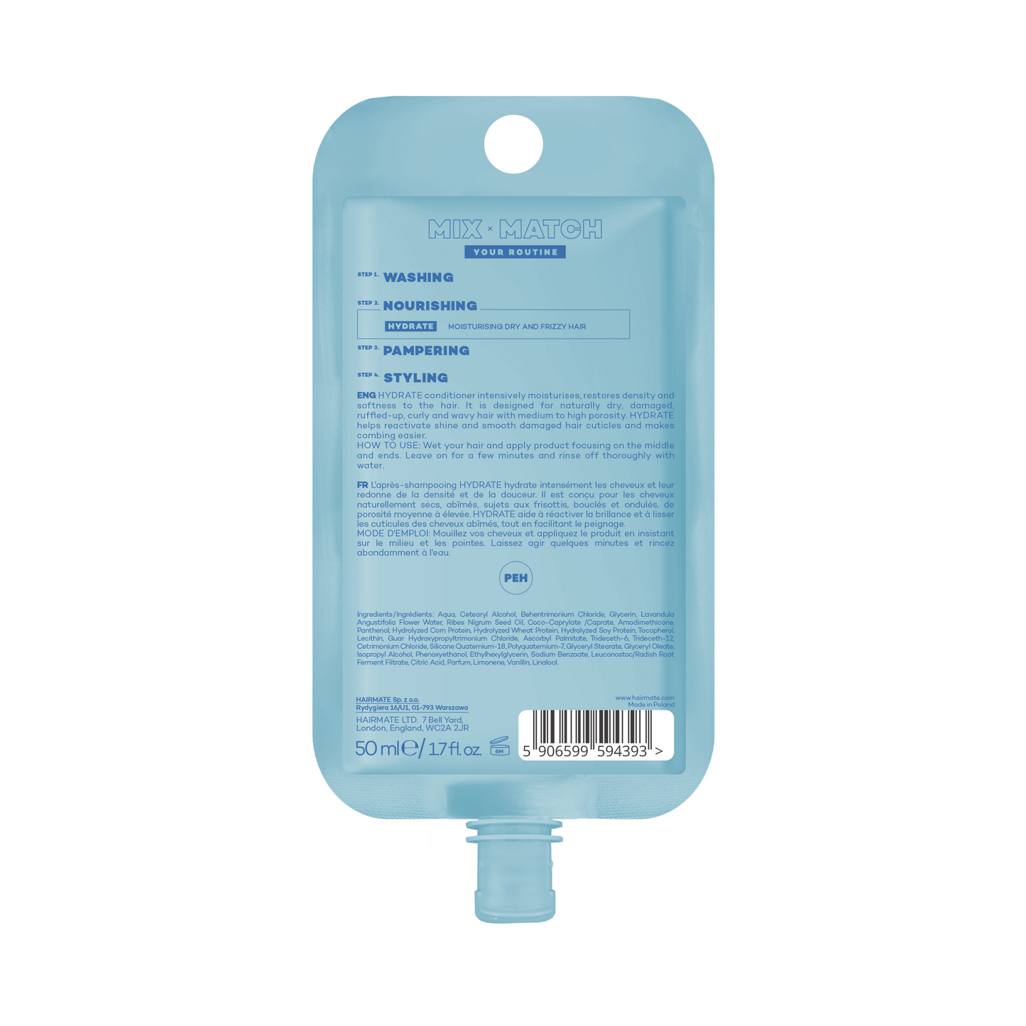 HYDRATE MINI Moisturising conditioner 50 ml