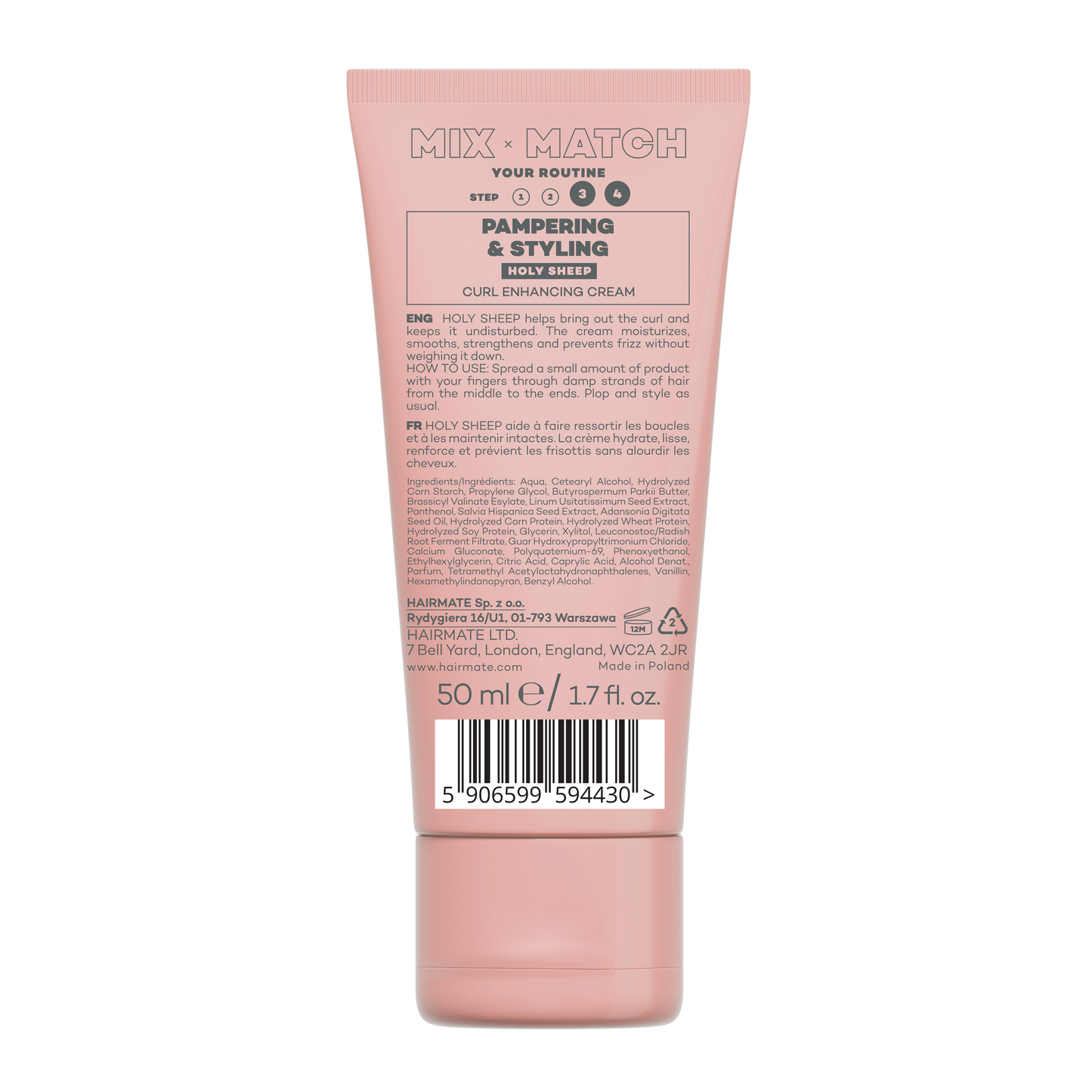 HOLY SHEEP MINI Curl and wave defining cream 50 ml