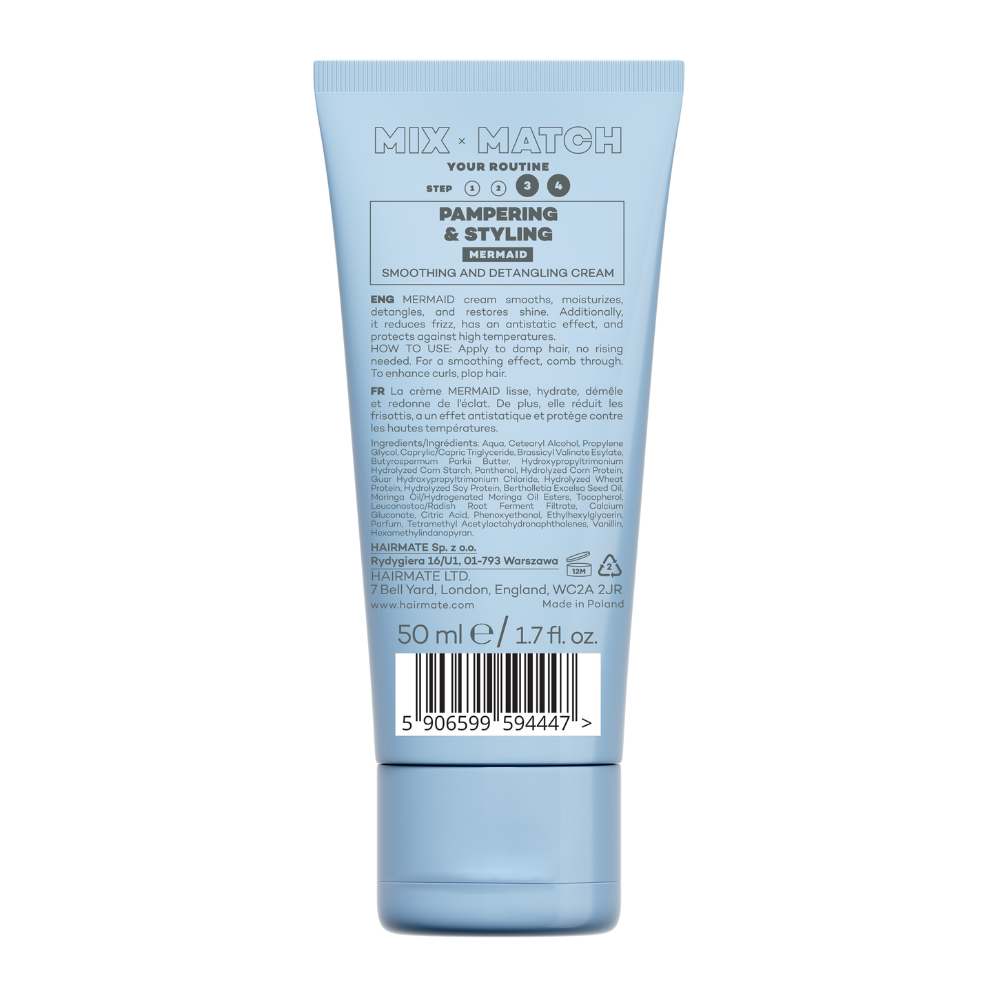 MERMAID MINI Moisturising detangling cream 50 ml