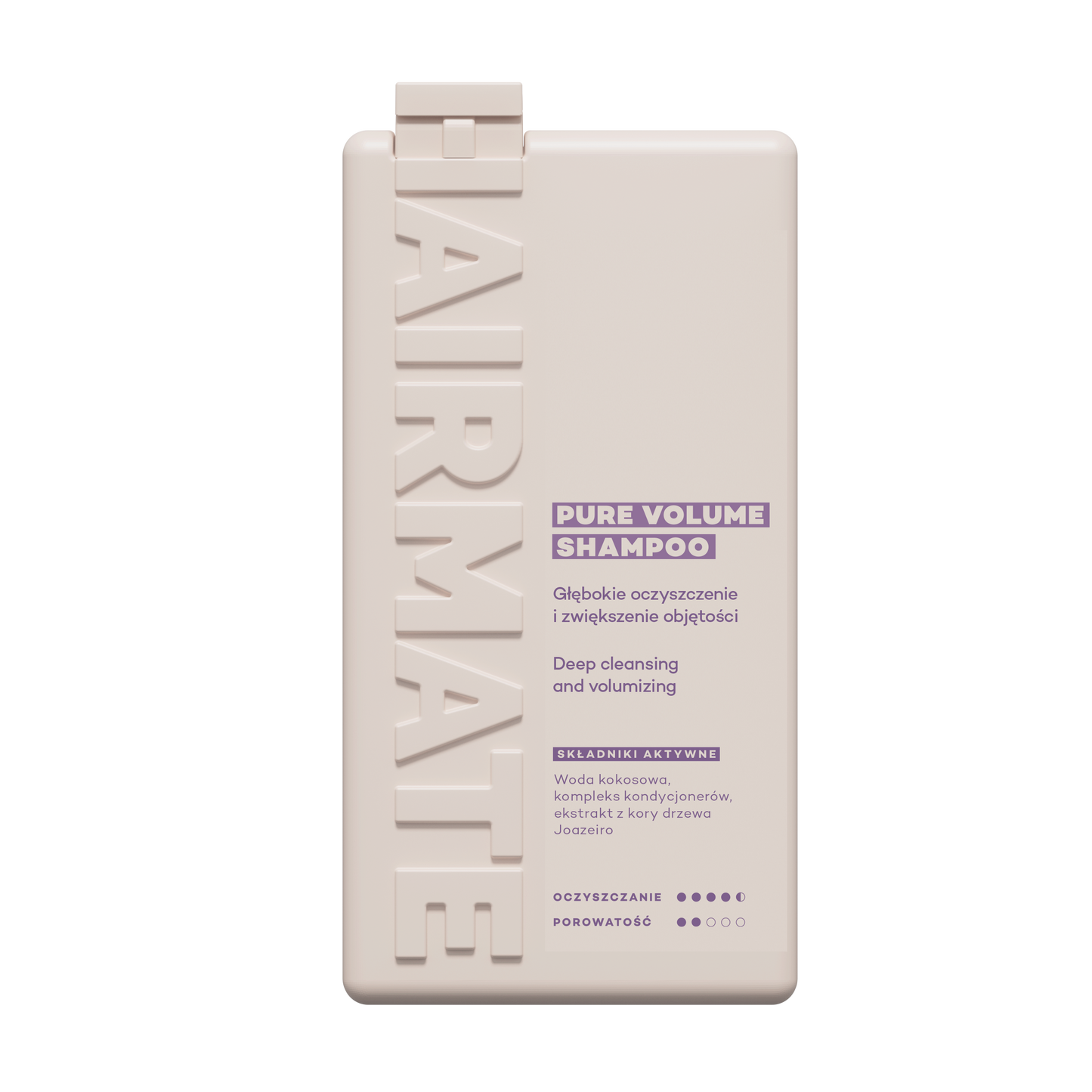 Pure volume shampoo, volumizing cleansing shampoo, 250 ml